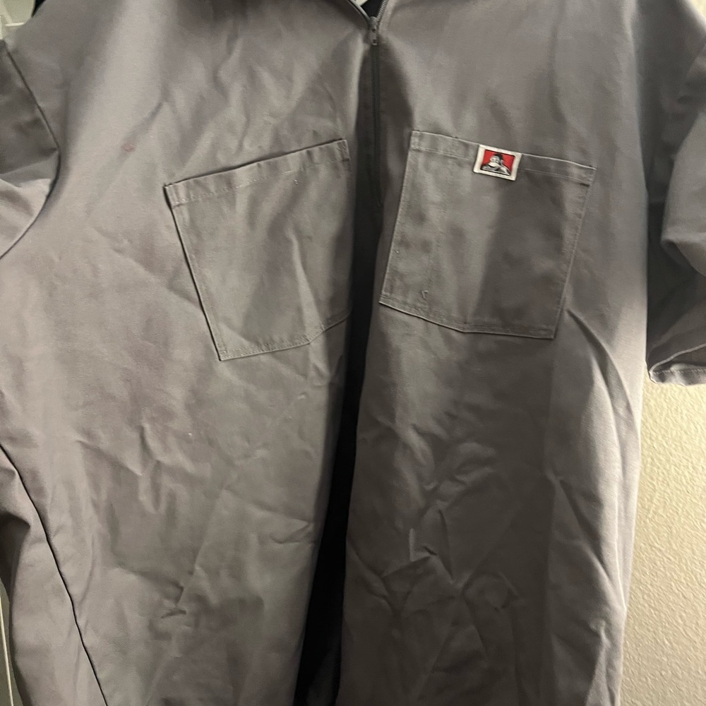 3XL Ben Davis half zip shirts